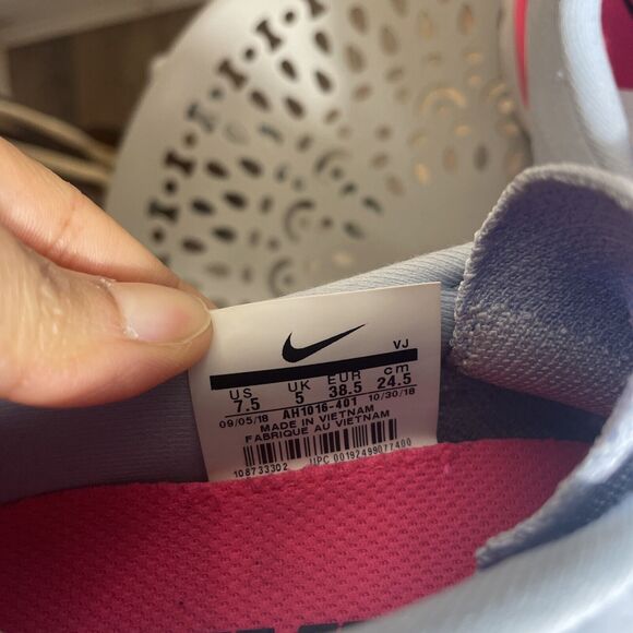 Nike Odyssey React Flyknit Women's Shoes Blue Size 7.5 Lightweight Breathable - Picture 7 of 8